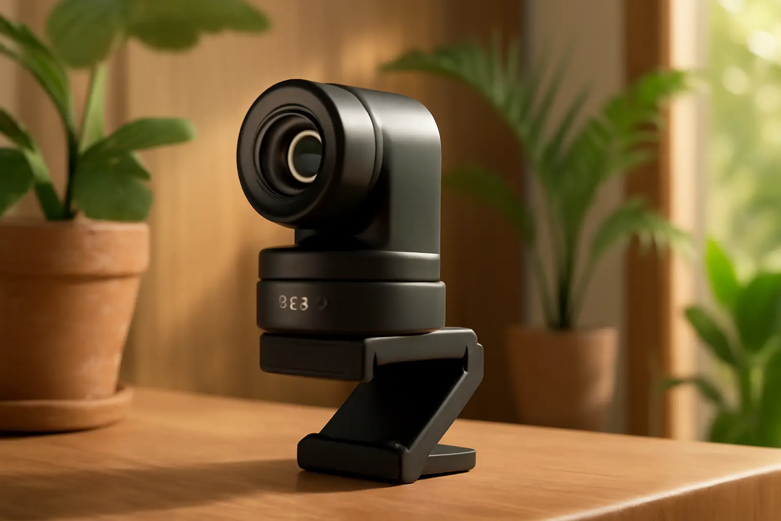Webcams 4K Tiny 2: Câmera com Controle de Voz e Rastreamento AI