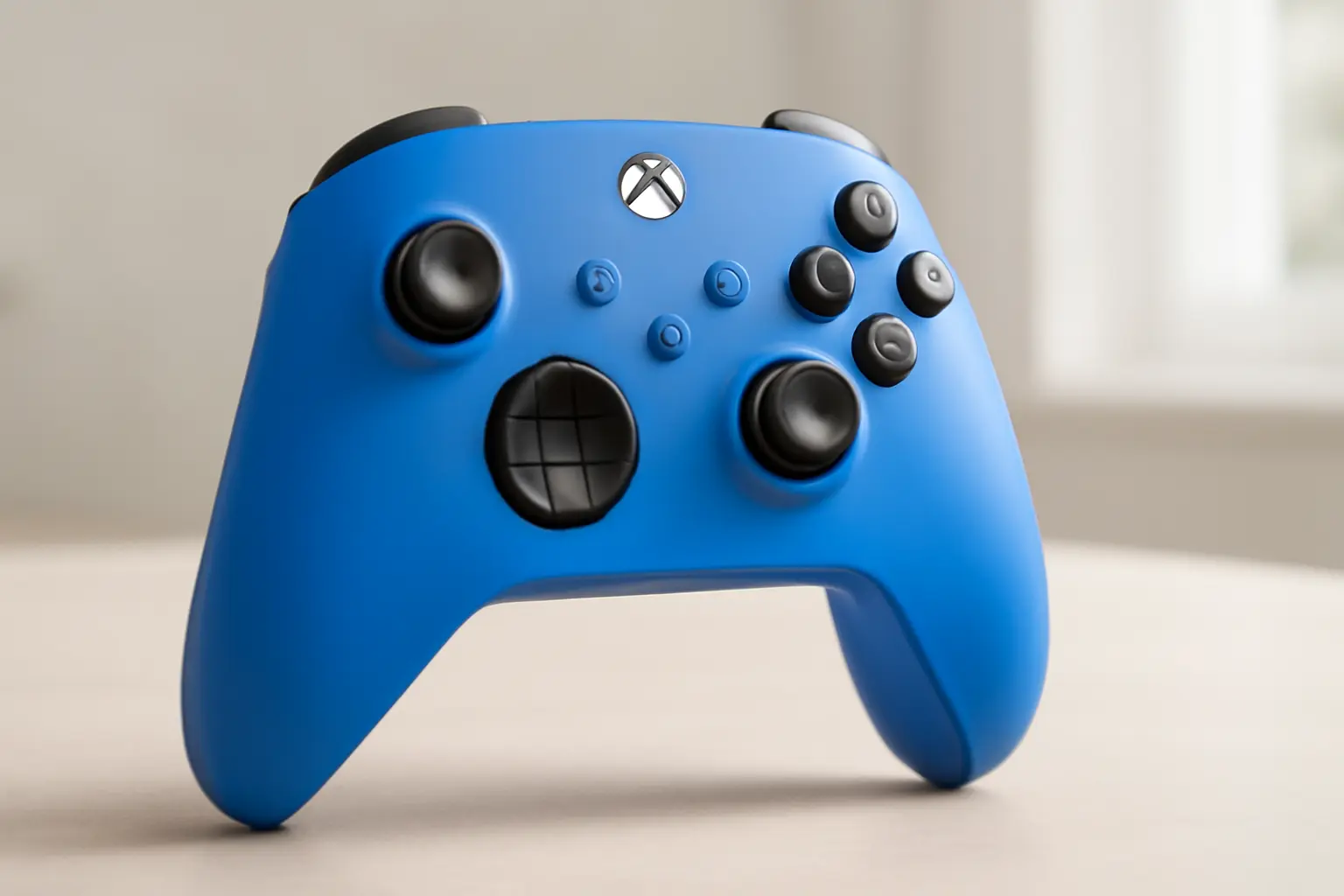 Controle Sem Fio Xbox - Shock Blue: Design e Desempenho Impecáveis