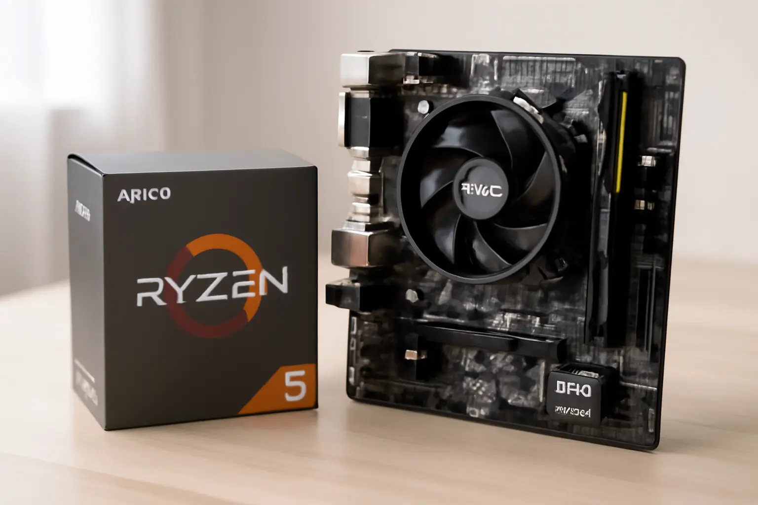 Kit Upgrade Gamer: Processador AMD Ryzen 5 5600GT + B450M + 16GB DDR4