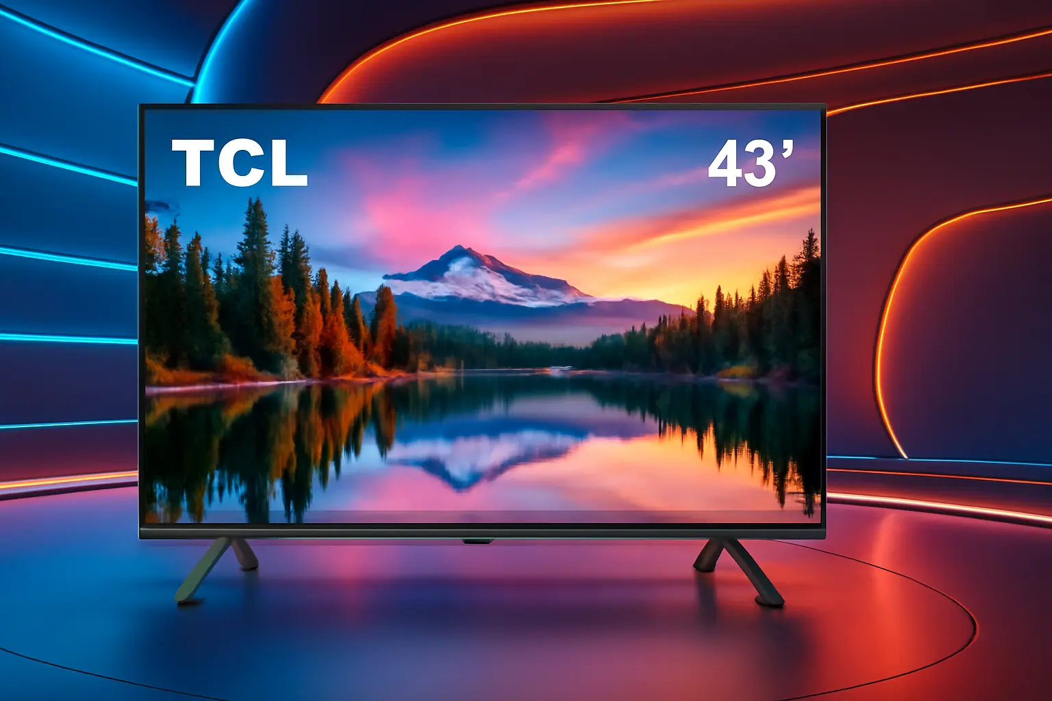 TCL LED TV 43" S5400A FHD Android TV: Qualidade e Conectividade