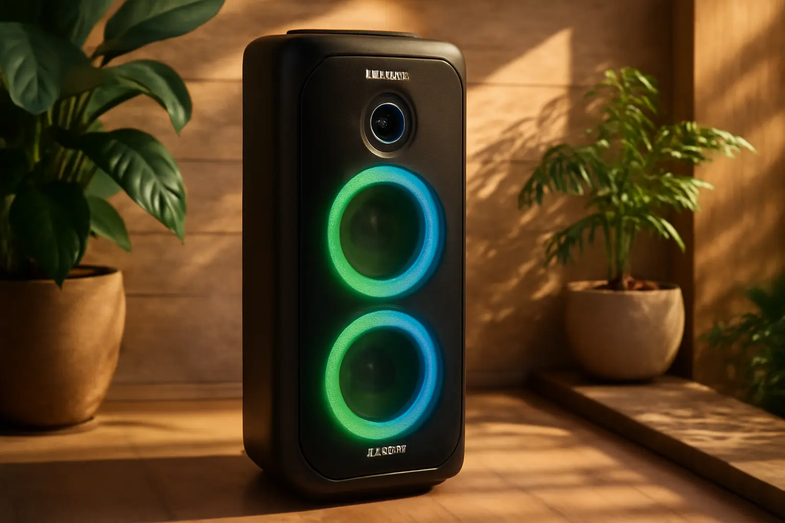 Caixa de Som Amplificada Polyvox Torre XT-990 TWS Bluetooth Full Led 2000W: Potência e Conectividade