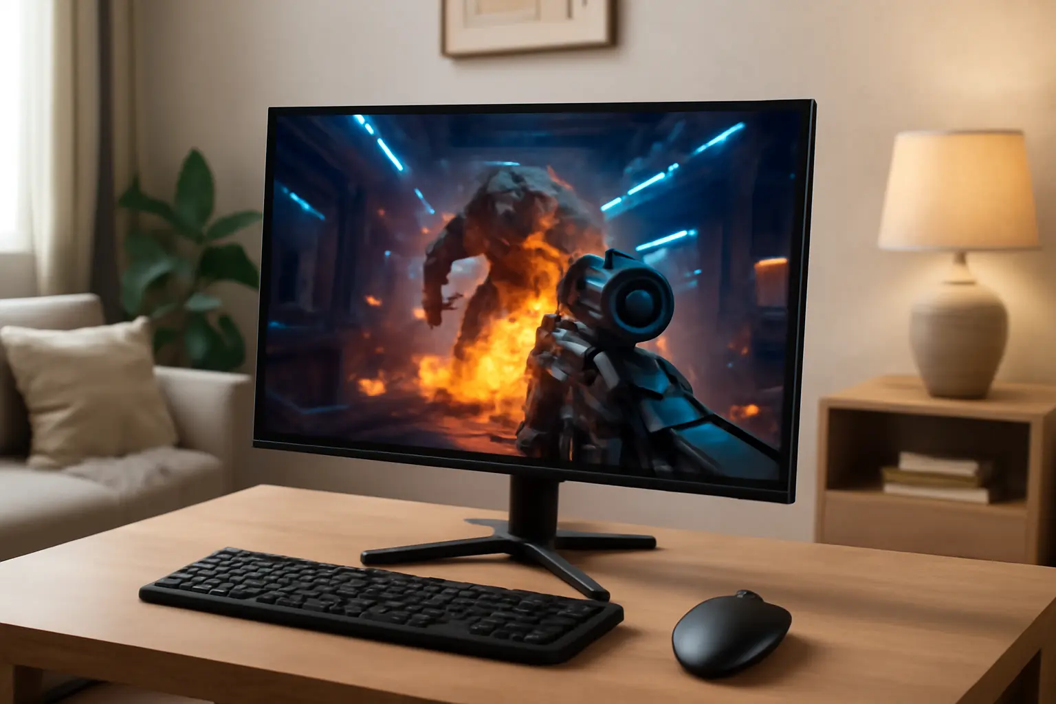 Monitor Gamer QG1 Nitro Series - QG241Y Pbiip: Desempenho e Imersão Total