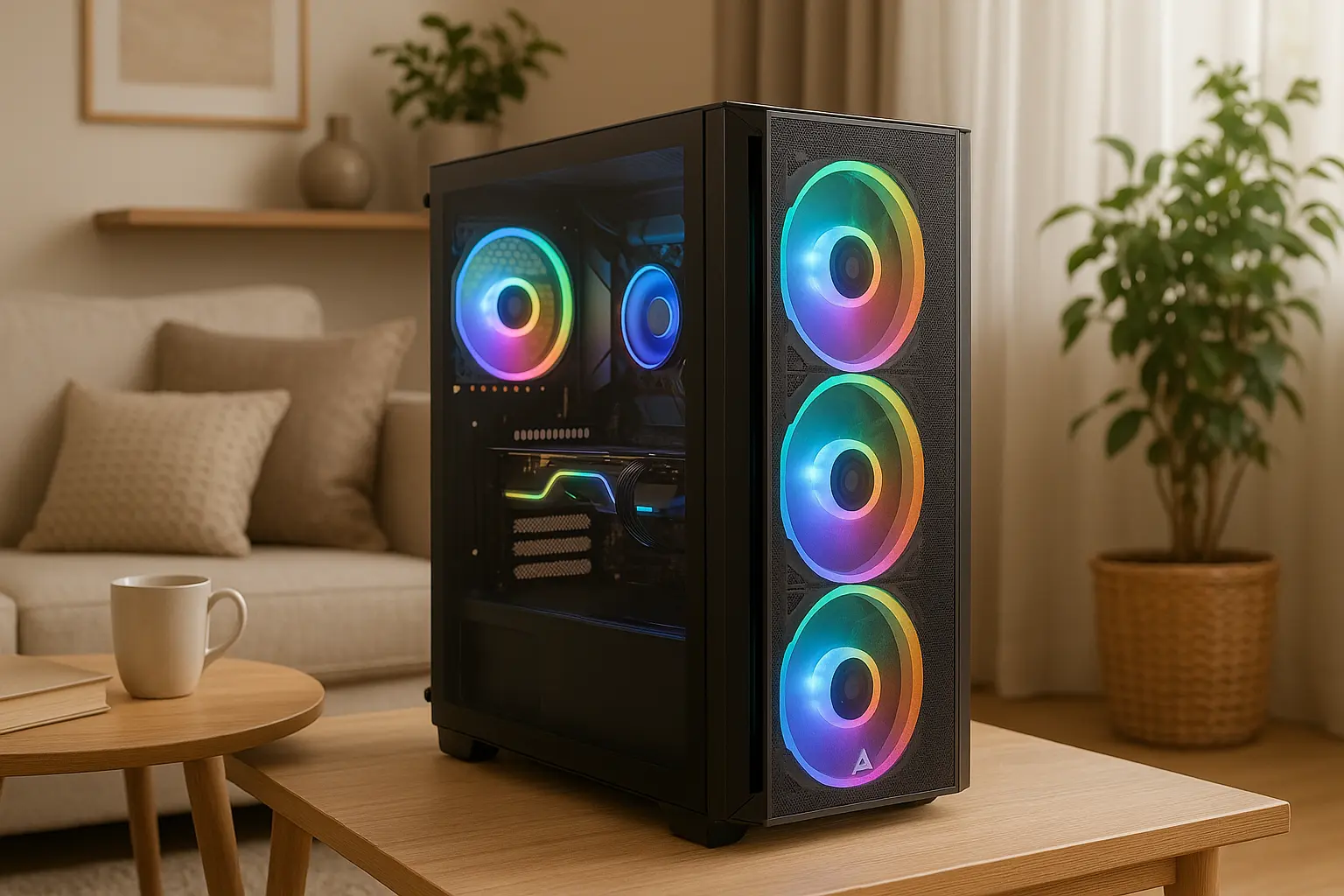 Gabinete Gamer Mancer CV100: Estilo, ARGB e Resfriamento