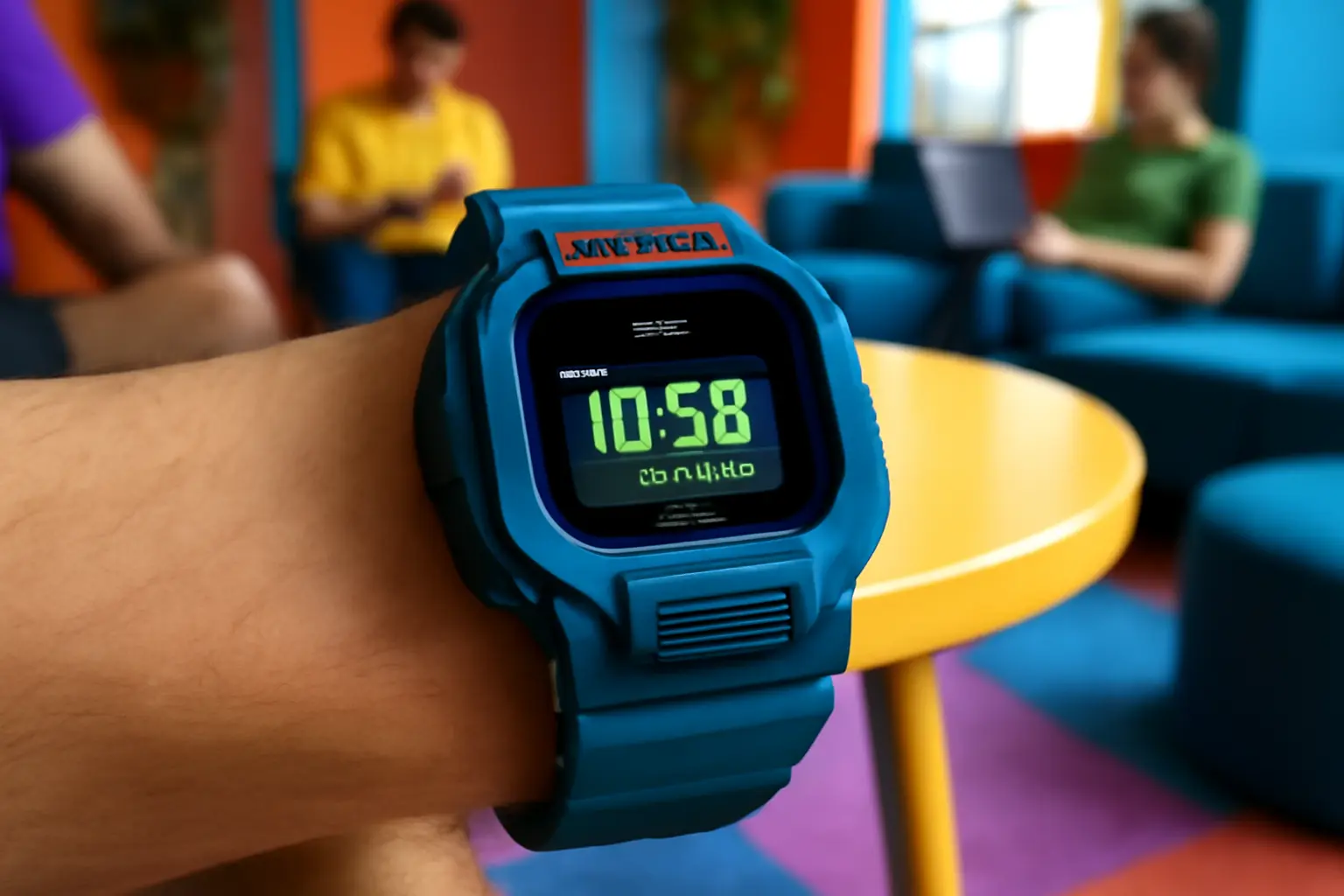 Relógio Casio G-Shock G-Squad Sports GBD-200-2DR Contador de Passos Bluetooth