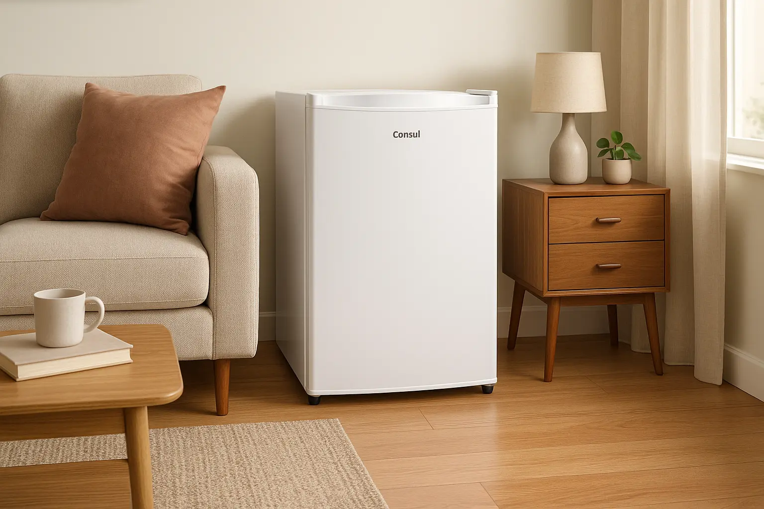 Frigobar Consul 117L: compacto e eficiente