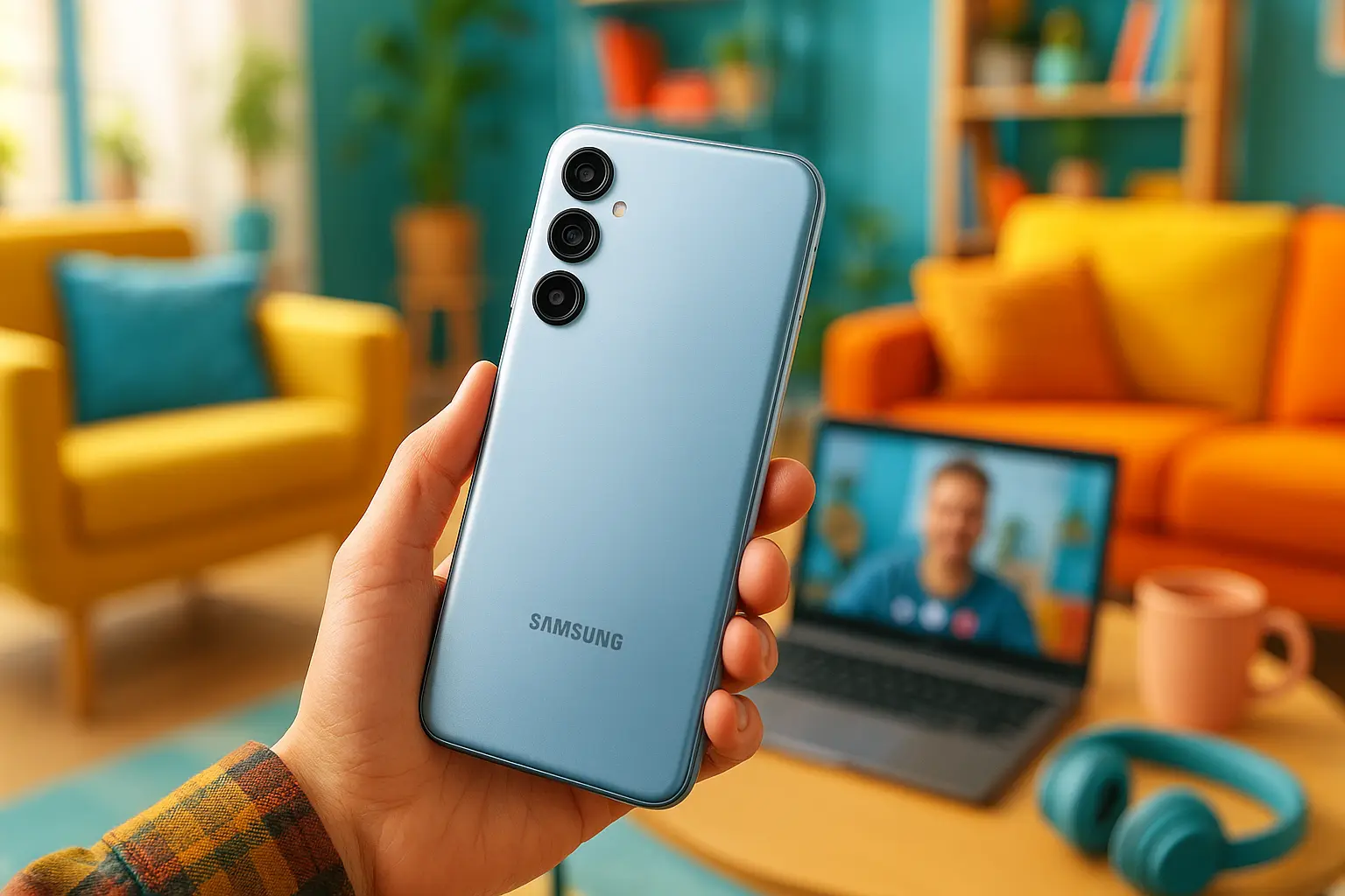 Samsung Galaxy M15 5G 128GB: Bateria 6000mAh e Câmera 50MP