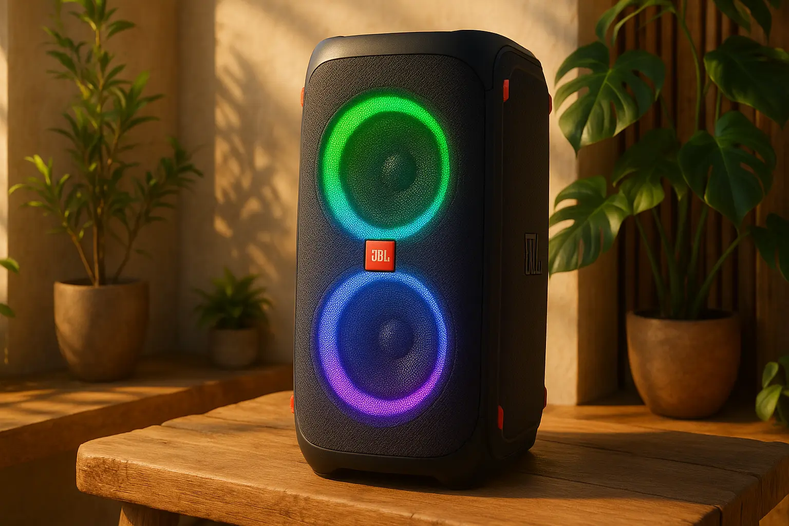 JBL Partybox Club 120: Som Potente, Luzes LED e Resistência IPX4