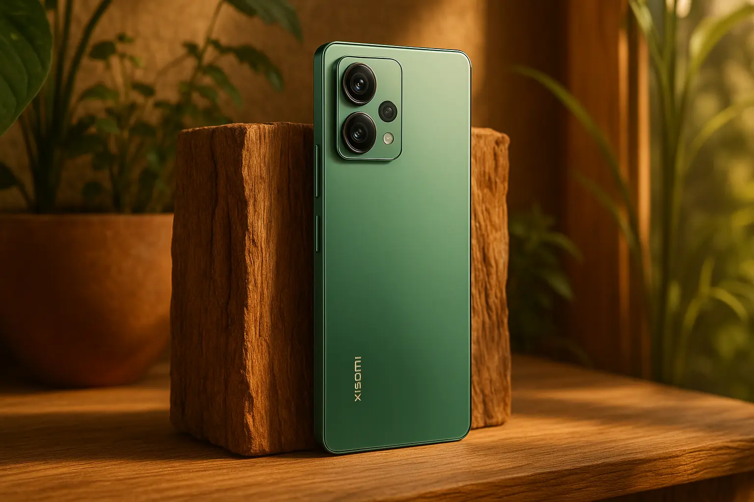 Xiaomi Redmi Note 14 Pro 5G Coral Green 8GB 256GB NFC — Poder, Estilo e Conectividade