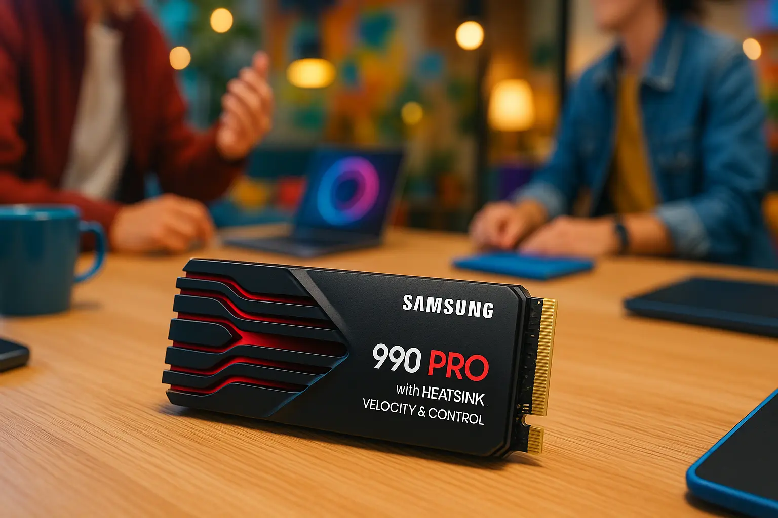 Samsung 990 PRO 2TB com Dissipador: Velocidade e Controle