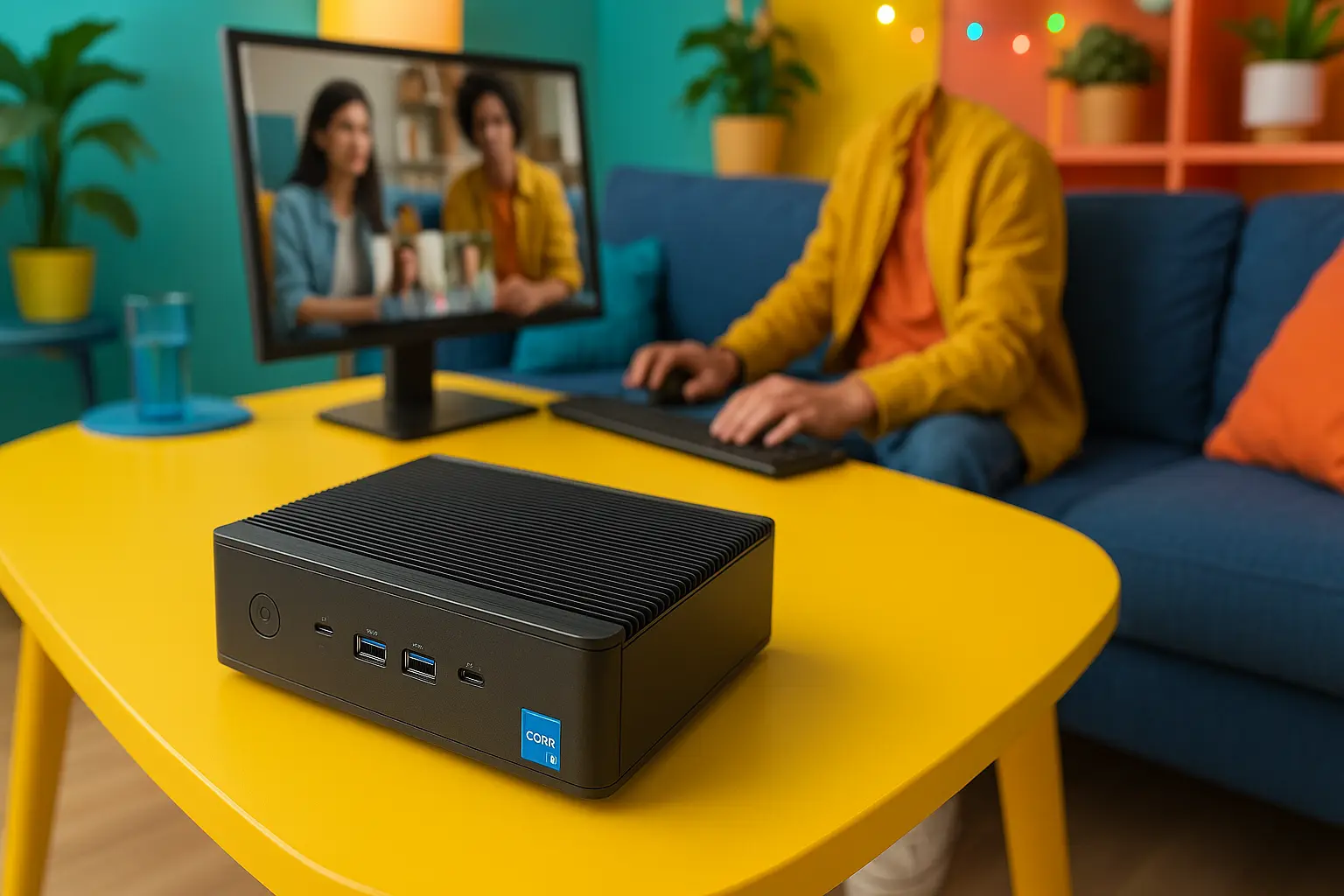 Computador Mini Slim i5: compacto, rápido e confiável