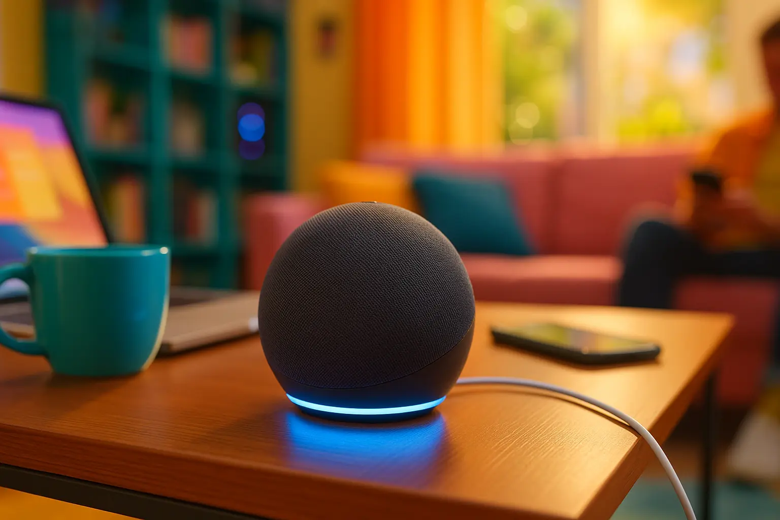 Echo Dot 5ª geração: som potente e Alexa integrada