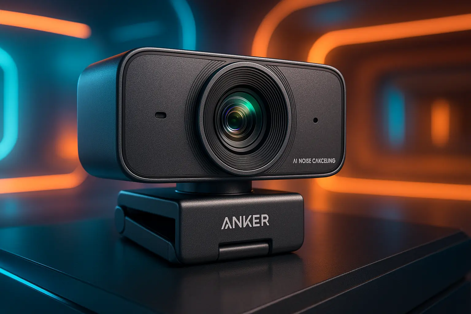 Anker Webcam PowerConf C200: imagem nítida com cancelamento AI