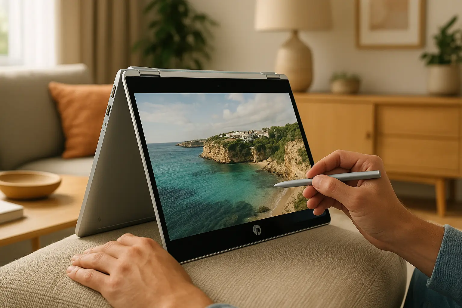 HP Chromebook X360 Spin: leveza, toque e conectividade