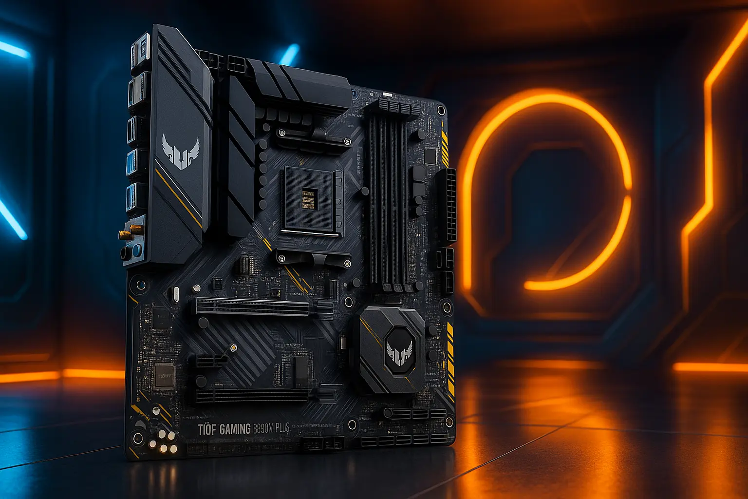 Placa Mãe Asus TUF GAMING B550M-PLUS: desempenho e confiabilidade para gamers