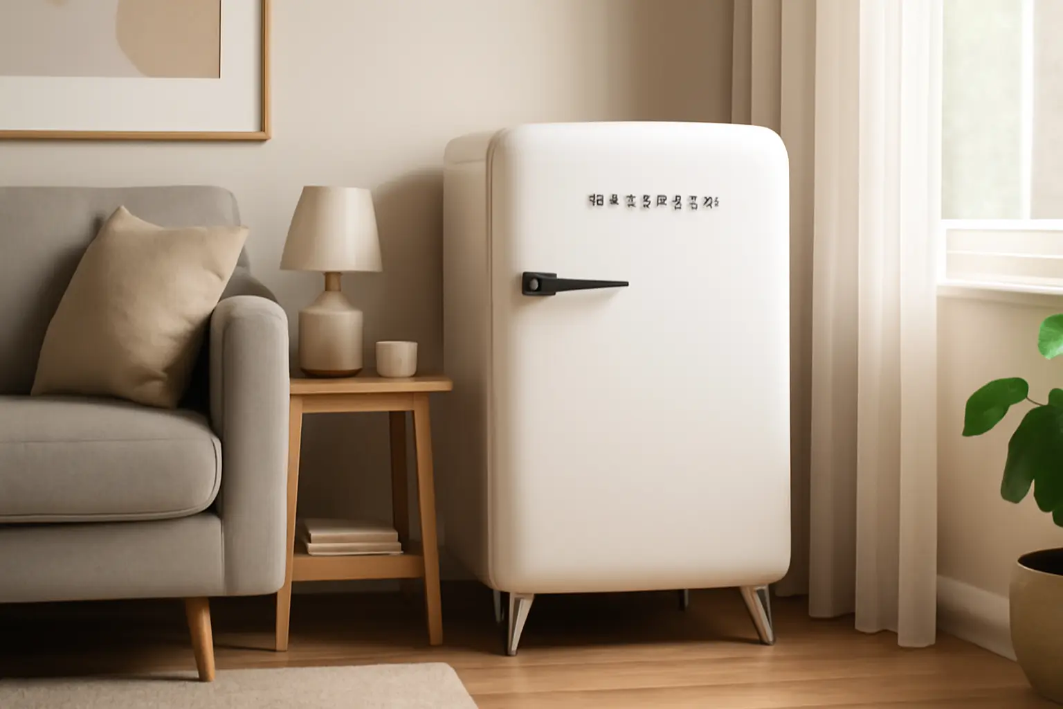 Frigobar Brastemp Retrô 76 Litros Classic White - BRA08HB 220V: Compacto e Elegante para sua Cozinha