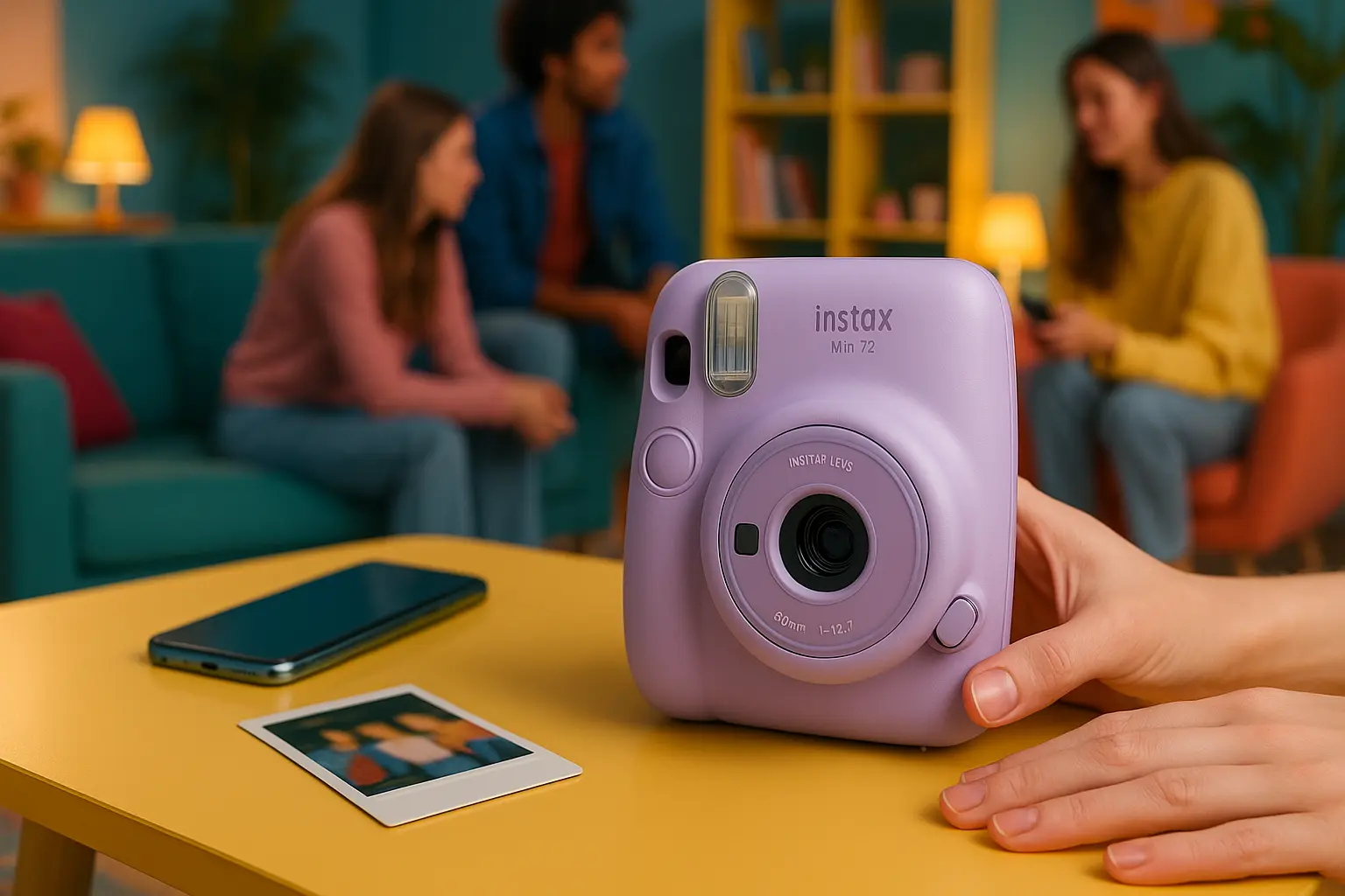 Kit Câmera Instax Mini 12: Estilo, Praticidade e Emoção