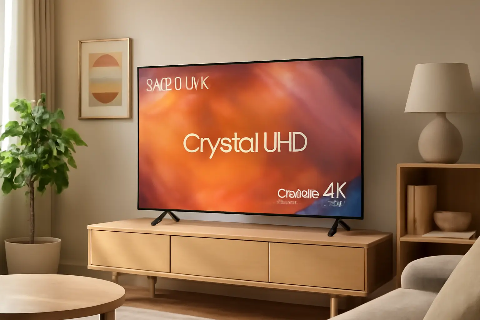 Samsung Smart TV 43" Crystal UHD 4K 43DU8000 - Painel Dynamic Crystal Color, Gaming Hub