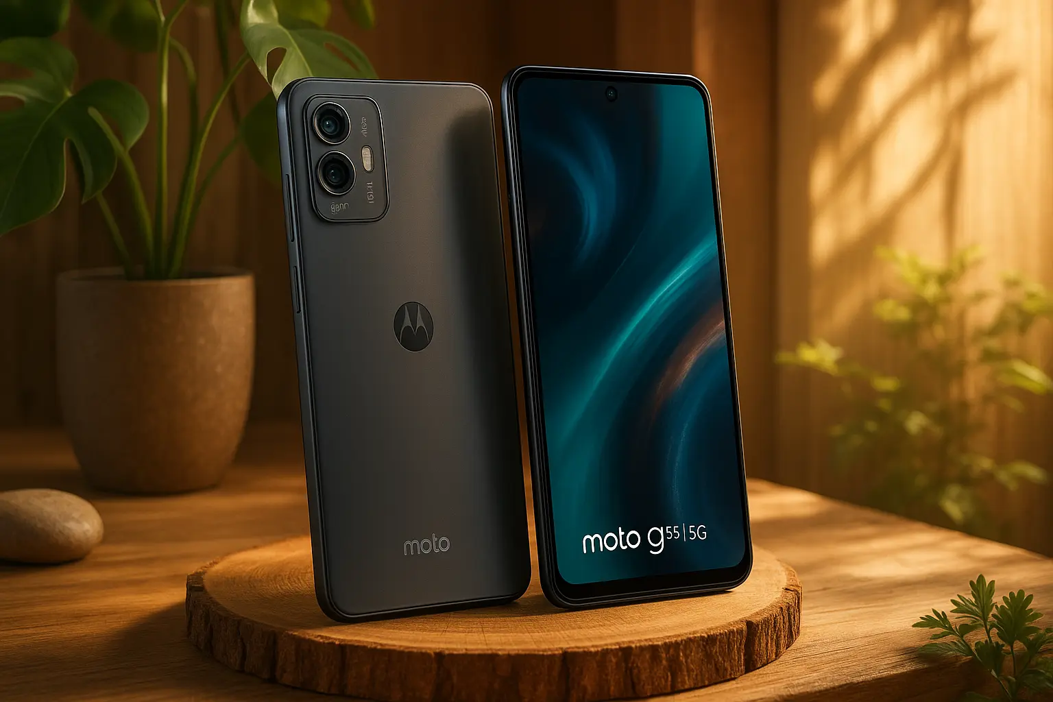 Moto g55 5G: desempenho rápido e câmera com AI