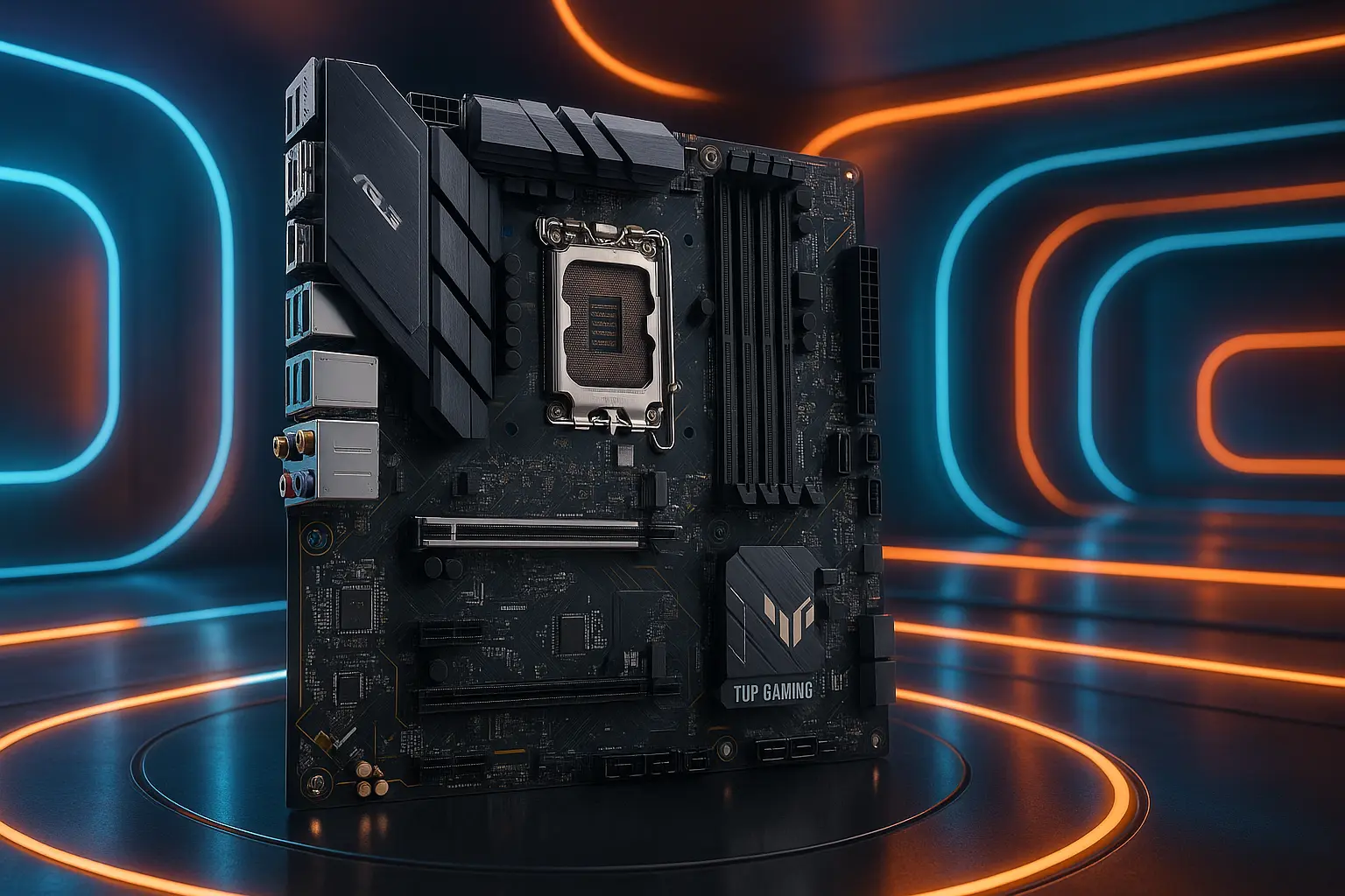 Placa Mãe Asus TUF GAMING B760M-E D4: robustez e performance confiável