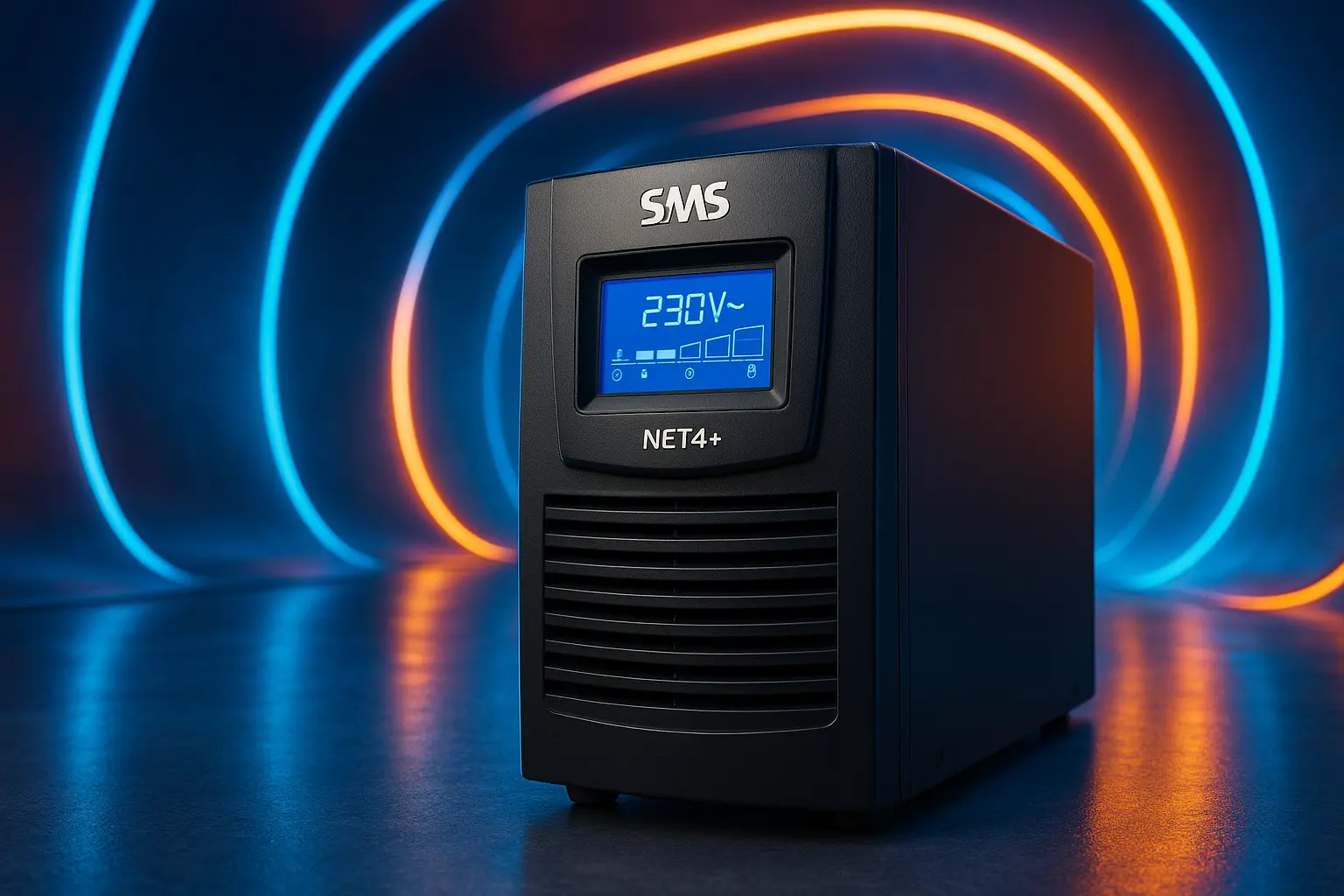 Nobreak Net4+ SMS 1500VA: potência e confiabilidade