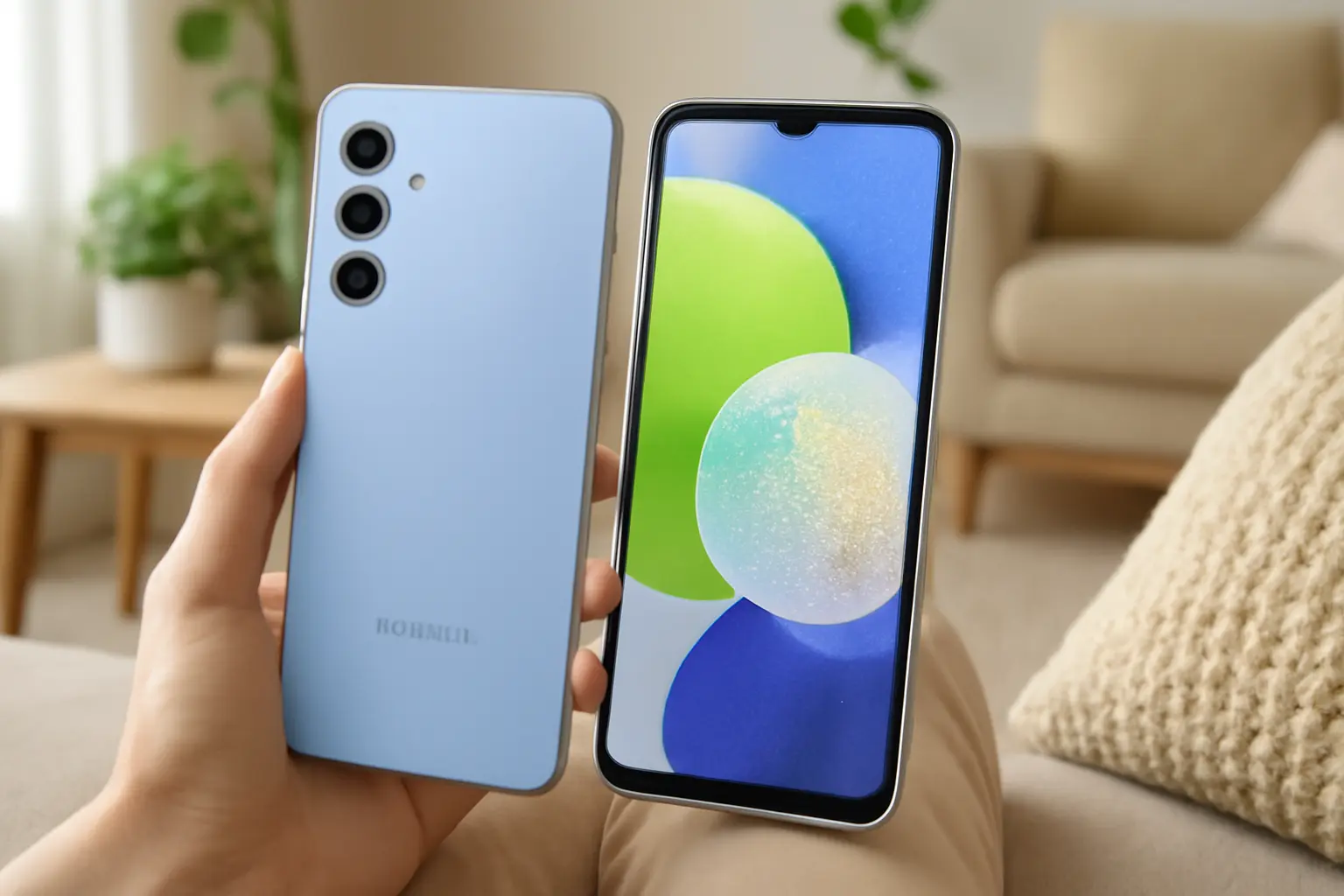 Samsung Celular Galaxy A35 5G: Câmera Tripla até 50MP, Tela 6.6", 256GB Azul Claro