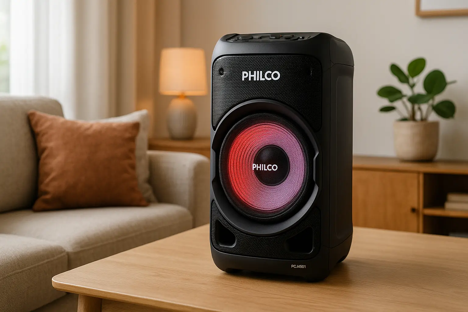 Caixa de Som Philco PCX4501: potência, bateria e estilo