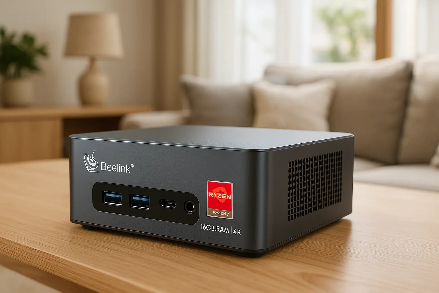 Beelink Mini PC EQR5: Ryzen 7, 16GB RAM e 4K