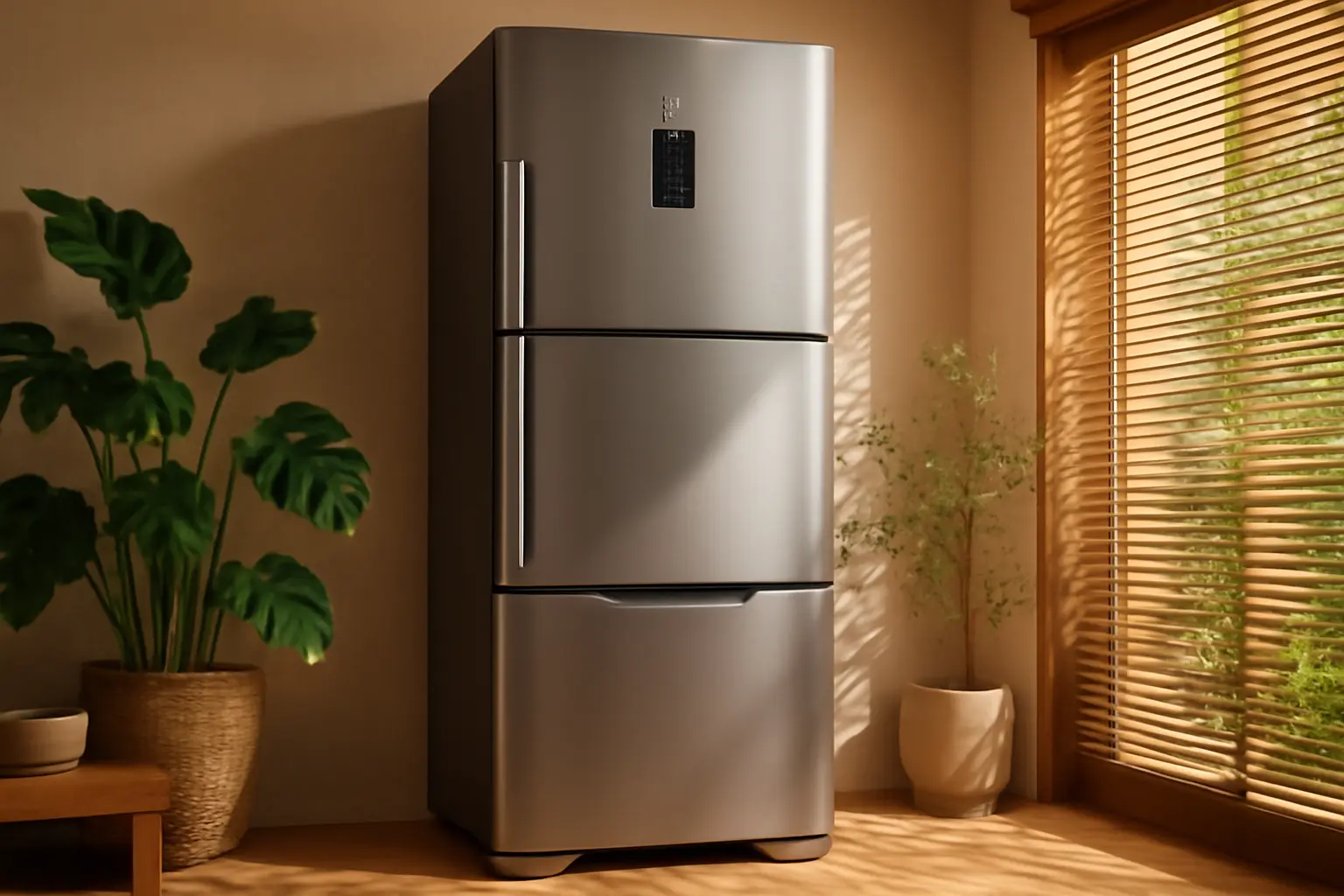 Geladeira Electrolux Frost Free Inverter 590L AutoSense 3 Portas Inox Look (IM8S)