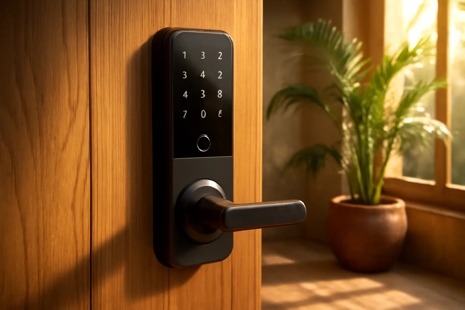 Fechadura Digital Inteligente Smart Lock: Segurança e Praticidade para Sua Casa