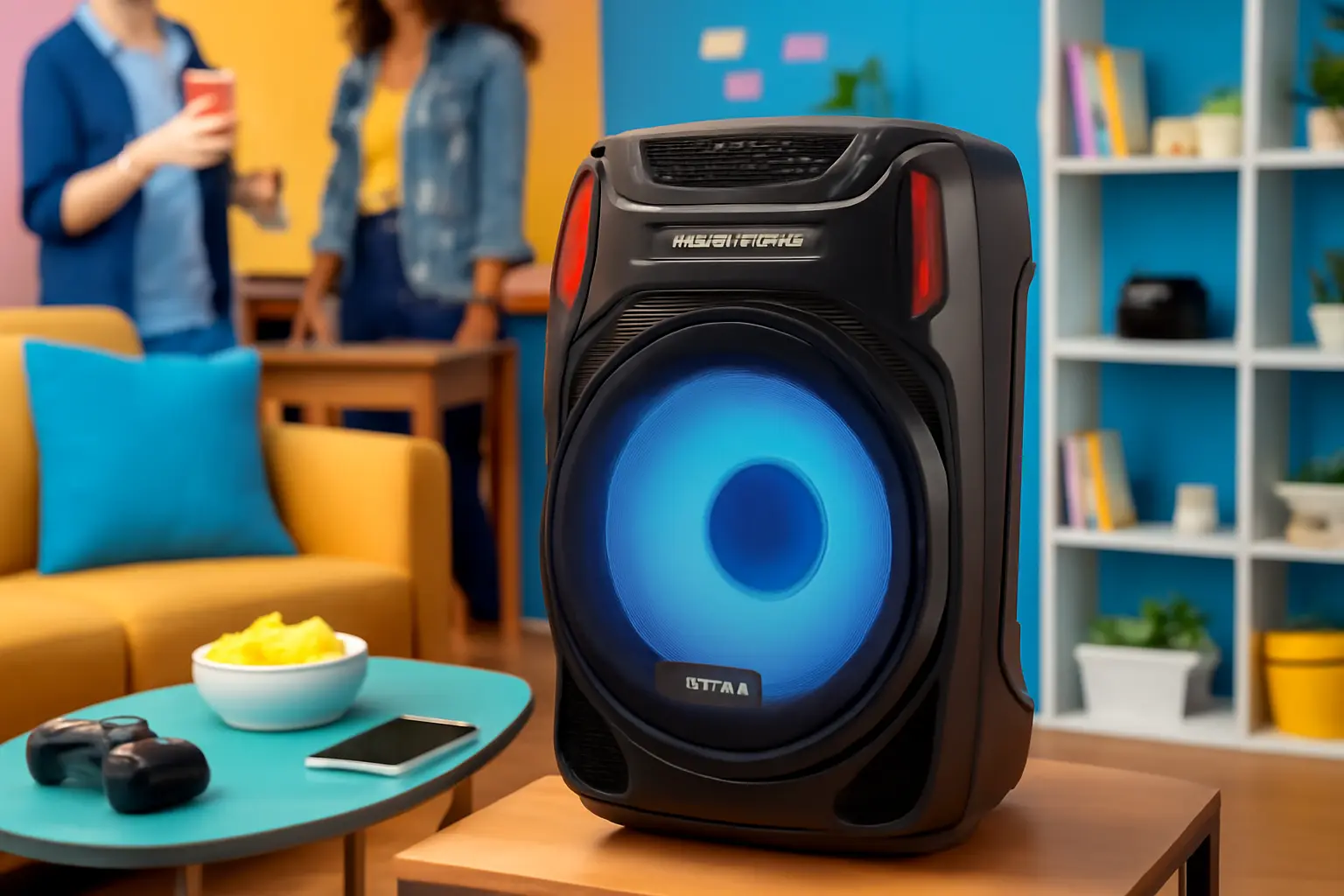 Caixa de Som Amplificada Britânia BCX12100 Woofer 12” 700W Bivolt: Potência e Qualidade de Som