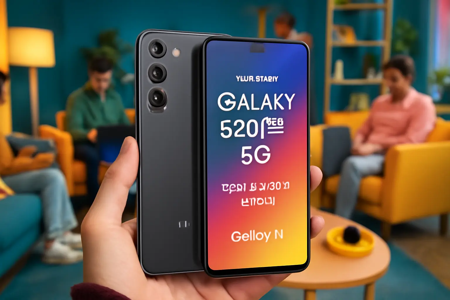 Samsung Galaxy S24 FE 5G 128GB 8GB RAM Tela 6.7" Galaxy AI (Cinza)
