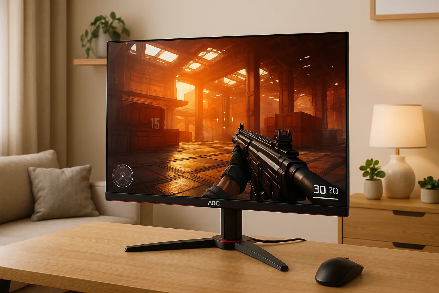 Monitor AOC Hero 27" 165Hz: Velocidade, Conforto e Imersão