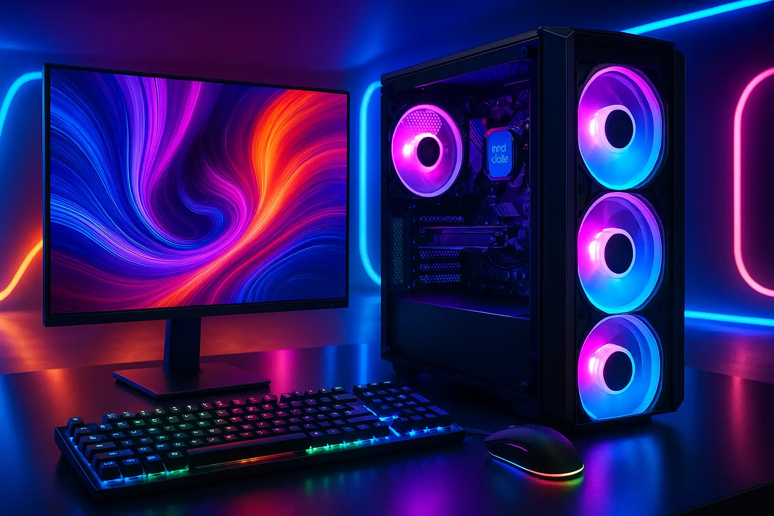Pc Gamer Completo Intel Core i7 3.4GHz 16GB SSD 480GB