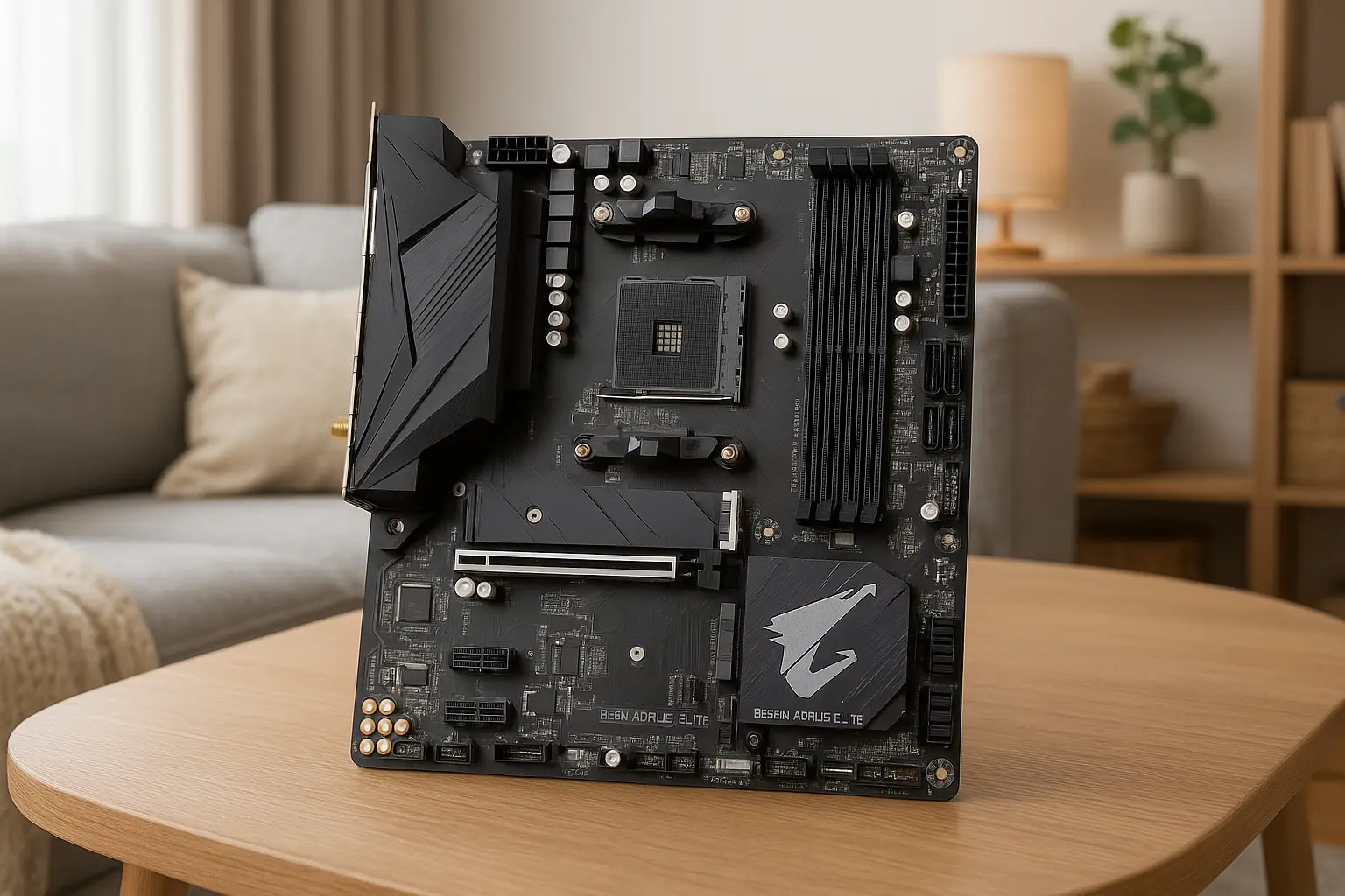 Placa Mãe Gigabyte B550M AORUS ELITE AX WIFI 6: Desempenho e Conectividade