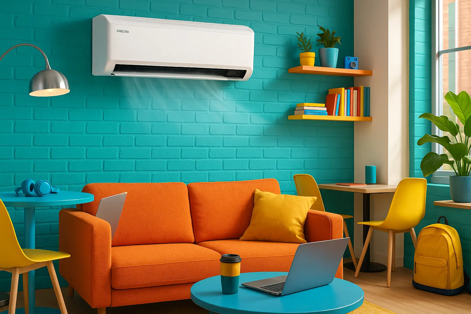 Ar-condicionado Split Samsung WindFree Connect 9000 BTUs