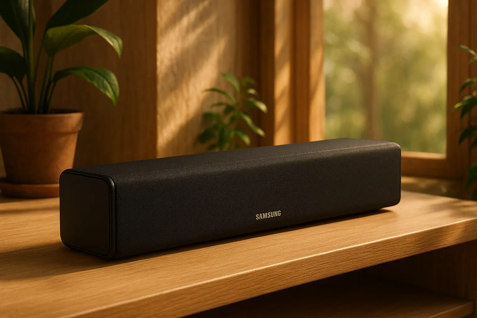 SAMSUNG HW-C400: som potente e compacto com woofer embutido
