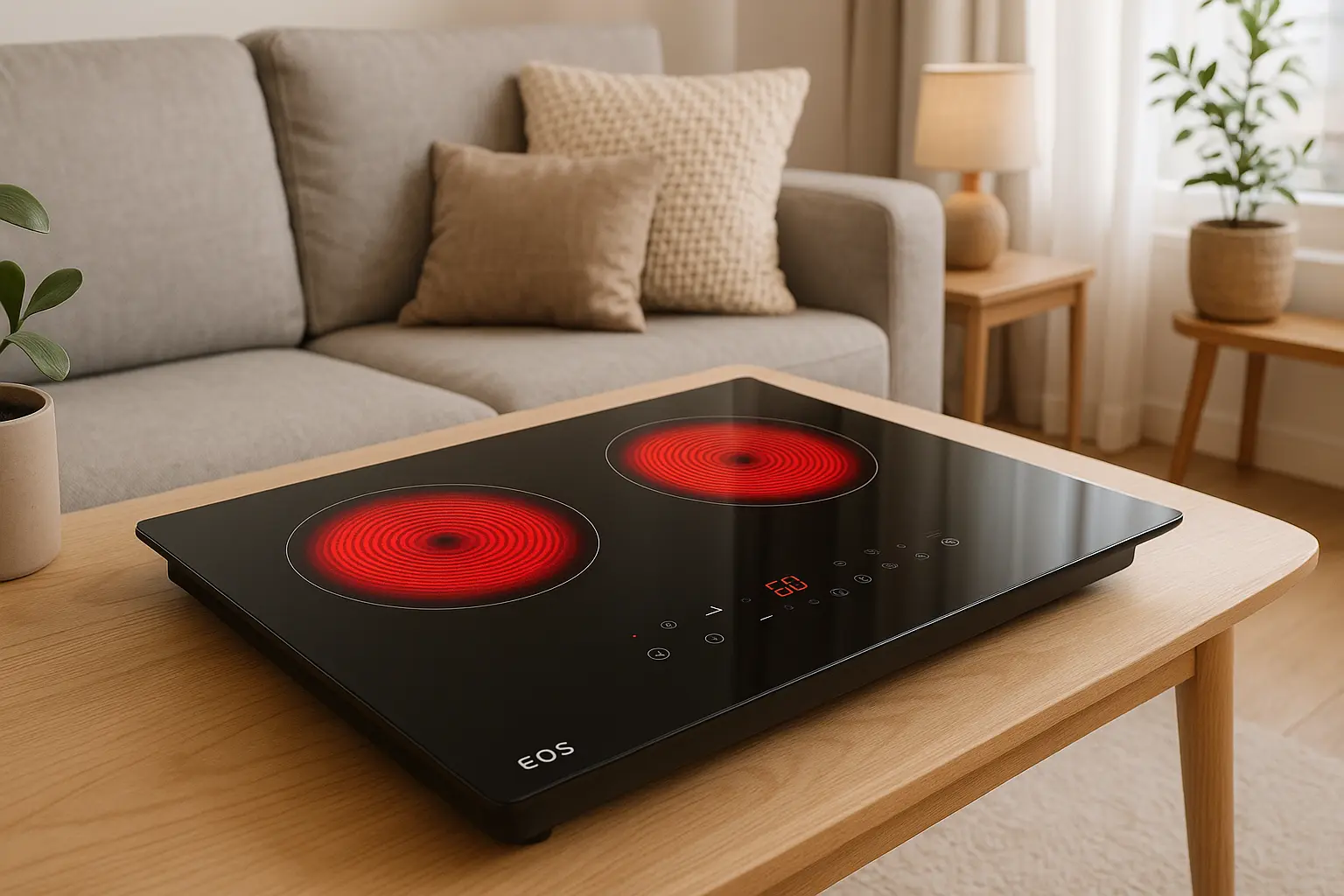 Cooktop EOS Due 9800W: potência e sofisticação na cozinha