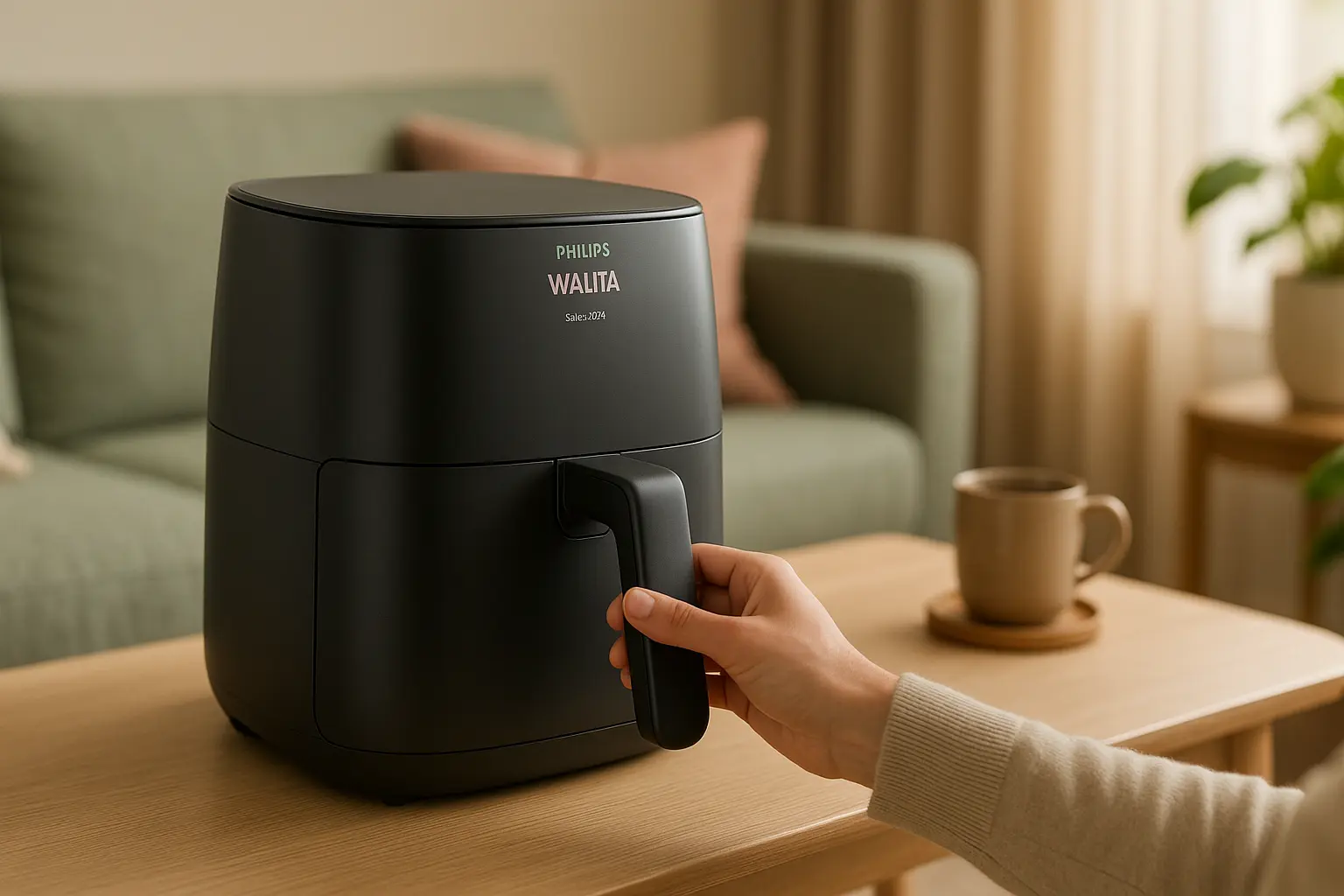 Fritadeira Philips Walita Série 3000: rápida, silenciosa e econômica