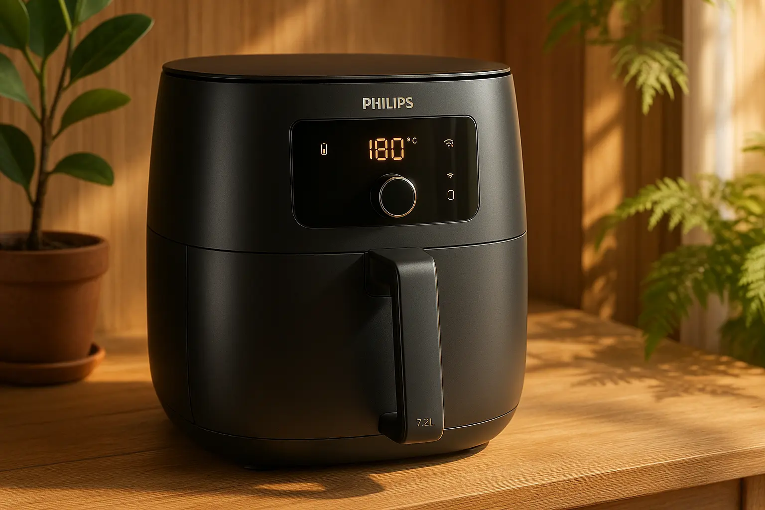 Fritadeira Philips Walita 7,2L: potência, visor e App com 700 receitas