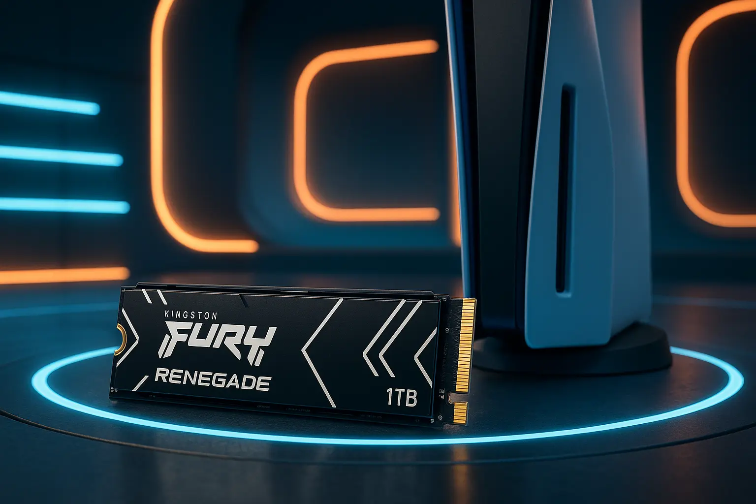 Kingston Fury Renegade 1TB: SSD NVMe pronto para o PS5