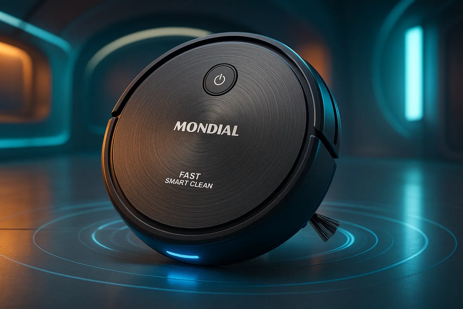 Robô Aspirador Mondial Fast Smart Clean: compacto e funcional