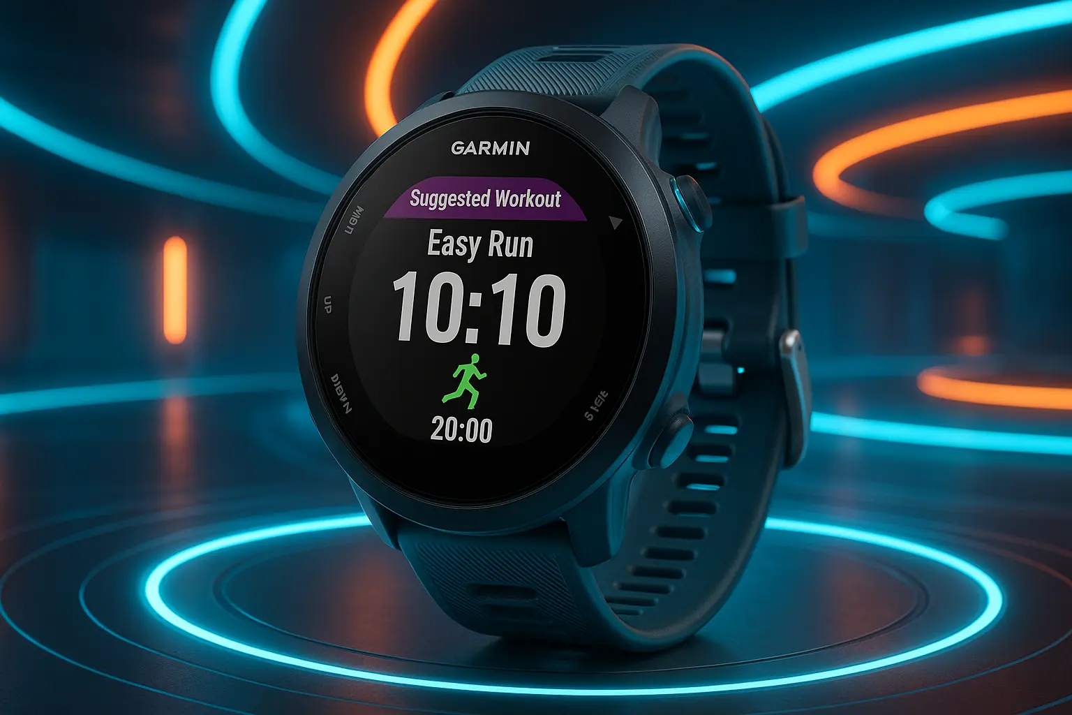 Garmin Forerunner 55: GPS com Treinos Inteligentes