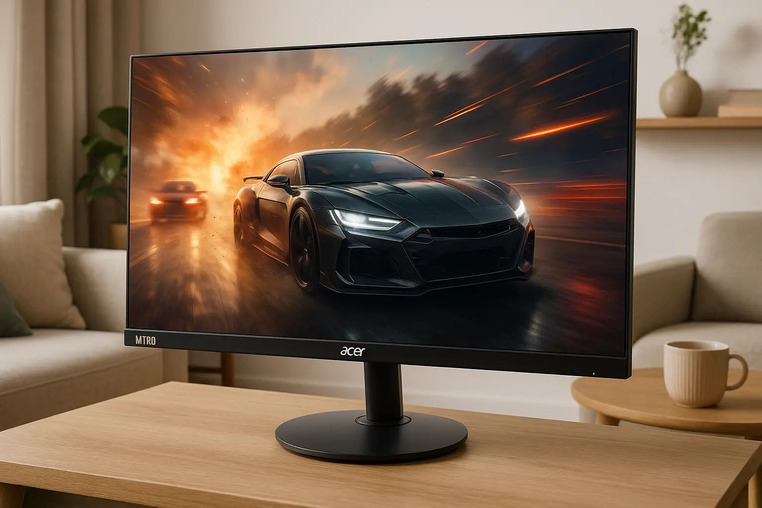 Monitor Gamer Acer Nitro 5 KG241Y: fluidez e nitidez Full HD