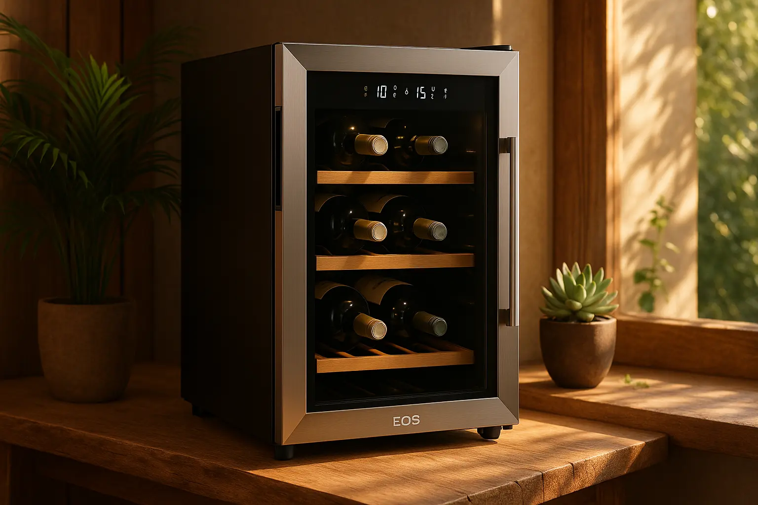Adega Climatizada Dual Zone EOS Eac33d: controle e elegância