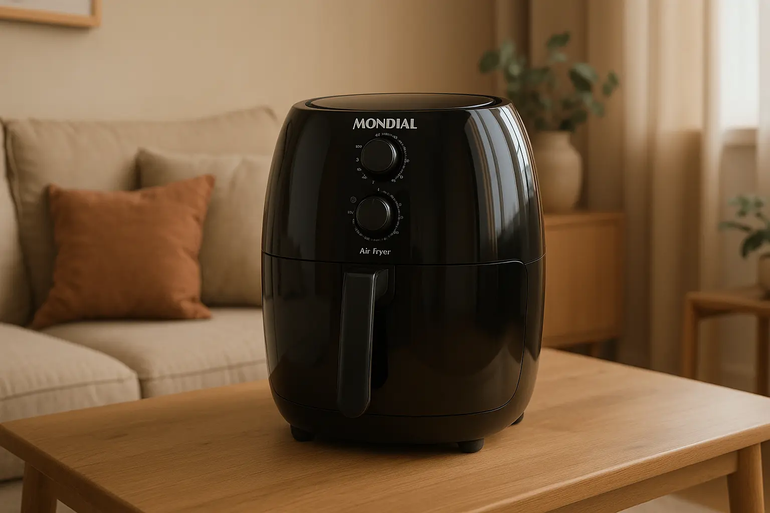 Fritadeira Mondial Air Fryer 8L: potente, prática e saudável