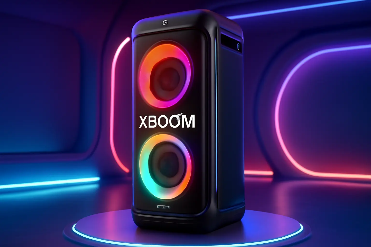 Caixa de Som Partybox LG XBOOM XL7S – 250W RMS, Bluetooth 5.1 e Bateria de 20h