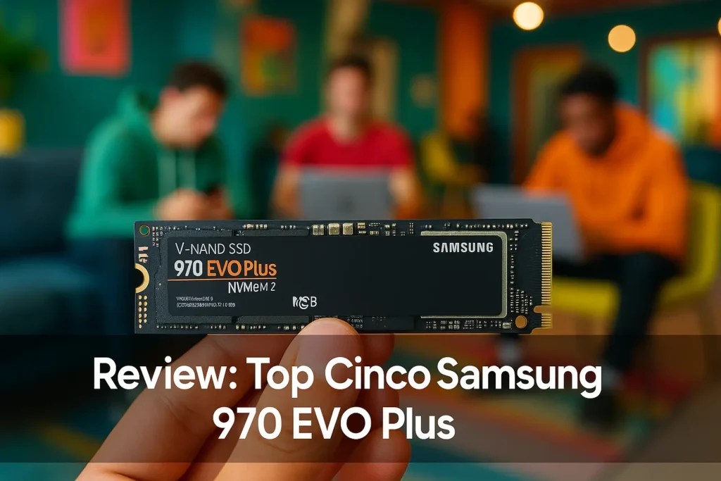 Top Cinco Samsung 970 EVO plus m.2 SSD