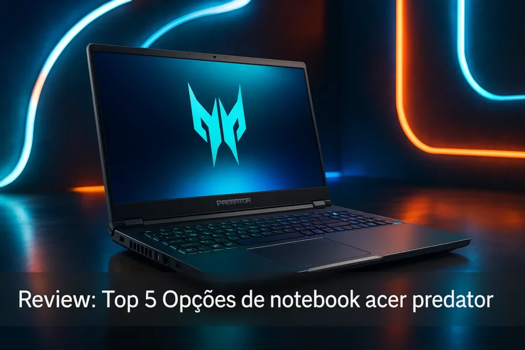 Top 5 Opções de notebook acer predator