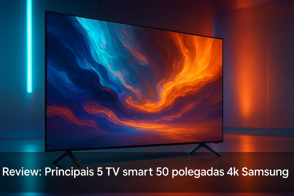 Principais 5 TV smart 50 polegadas 4k Samsung
