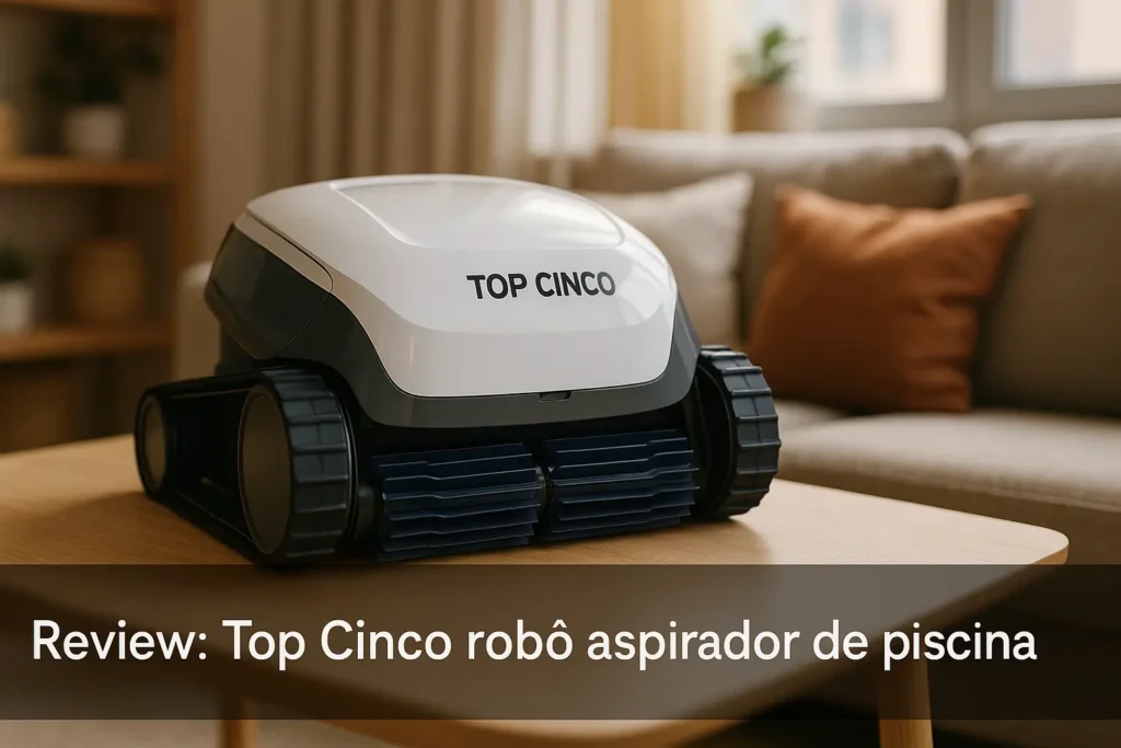 Top Cinco robo aspirador piscina
